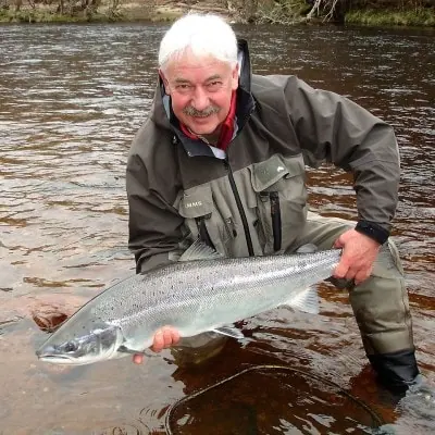 Cracking fresh salmon from Palamore pool on Altyre Estate, River Findhorn