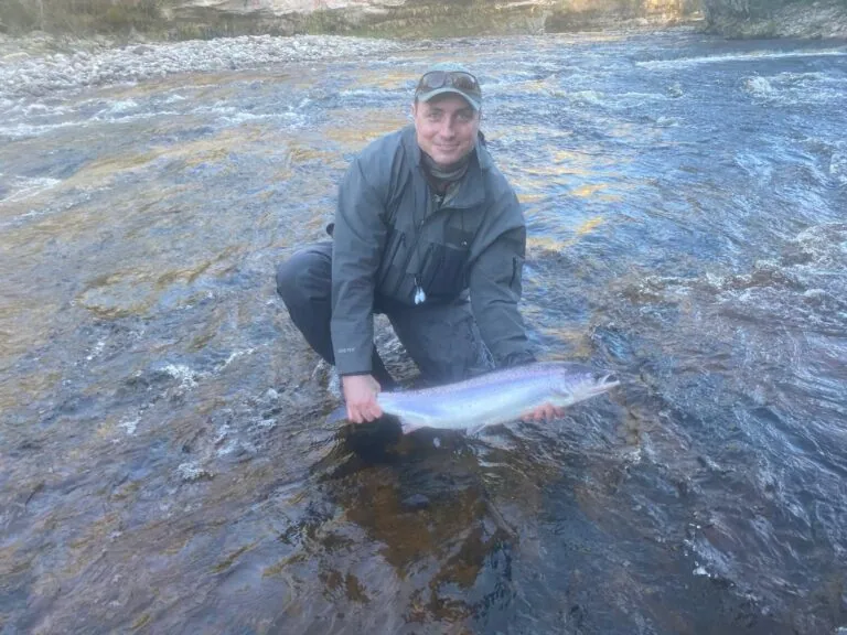 Early Spring Salmon Success on the River Findhorn