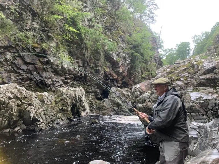 Salmon Fishing on The Upper Home Beat, Darnaway, River Findhorn in 2025